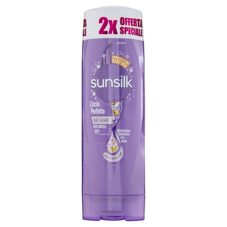 sunsilk Liscio Perfetto Balsamo per Capelli Lisci 2 x 200 ml